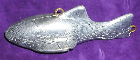 10 LB Downrigger Weight Mold-Fish Shaped, Sinker mold